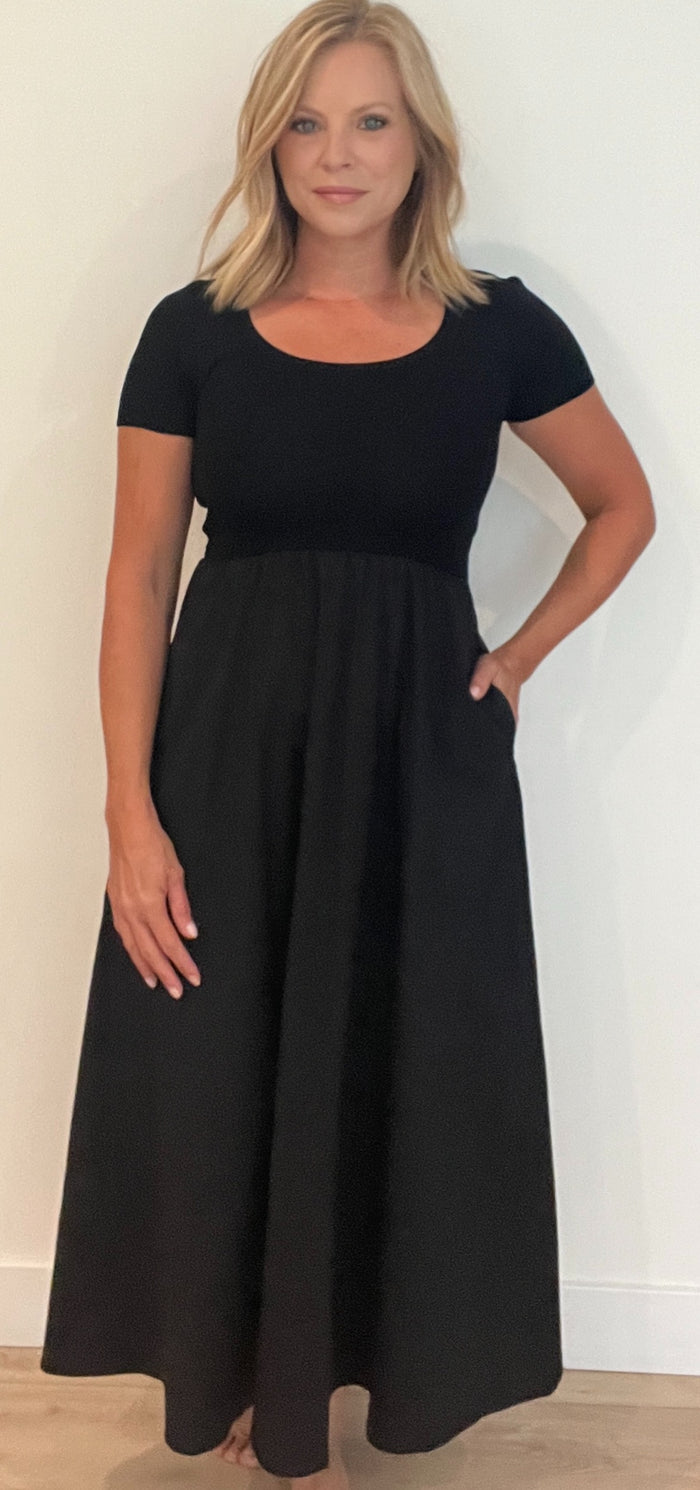 Lenox Dress-Black-Final Sale