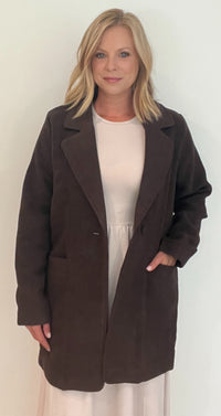 Brentwood Coat-Chocolate