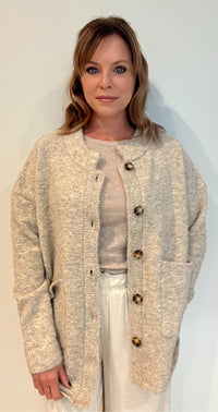 Monroe Boucle Cardigan