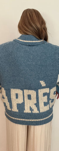 Apres Cardigan-French Blue
