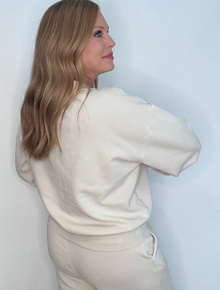 Ashford Sweatshirt-White Swan