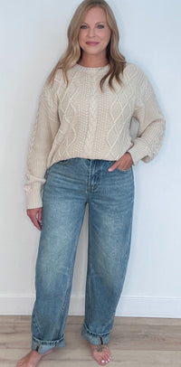Everyday Barrel Jeans-