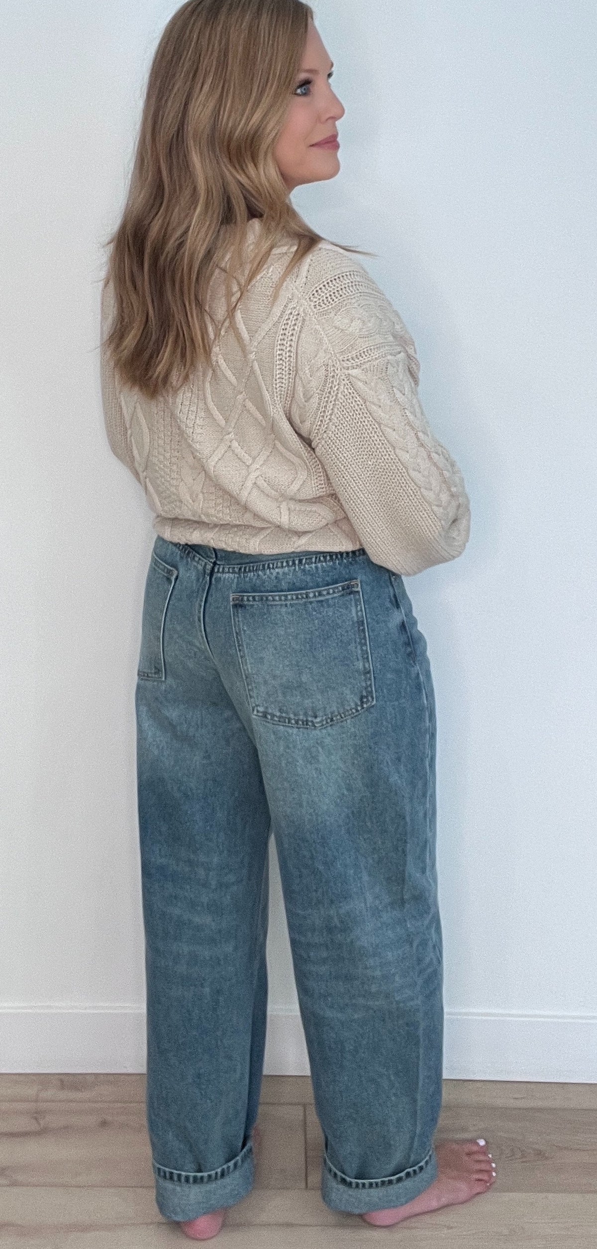 Everyday Barrel Jeans-