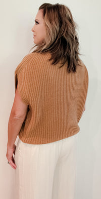 Jaci Vest Top -Final Sale