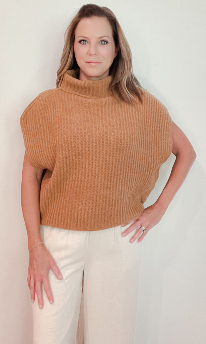 Jaci Vest Top -Final Sale