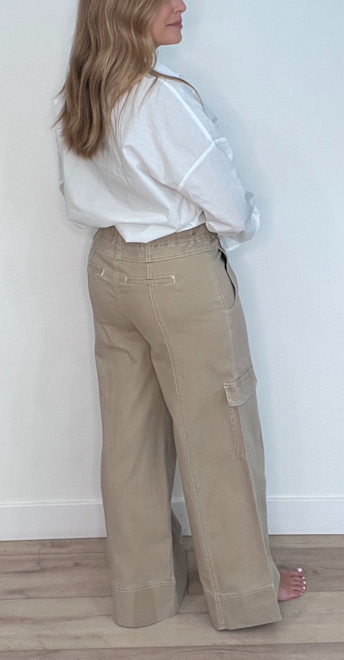 Sandbar Cargo Pants-Beige