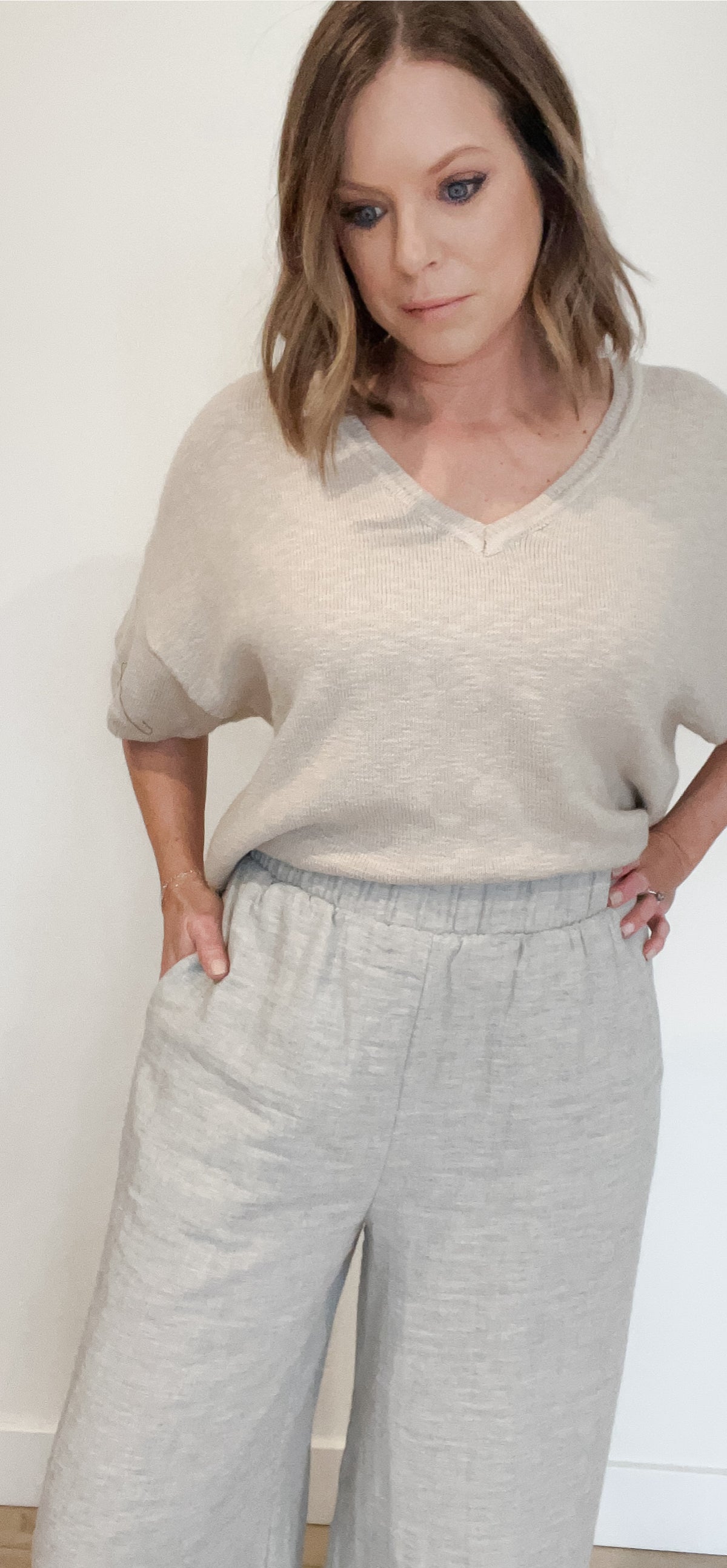 Anna Maria Cotton Pant -Final Sale