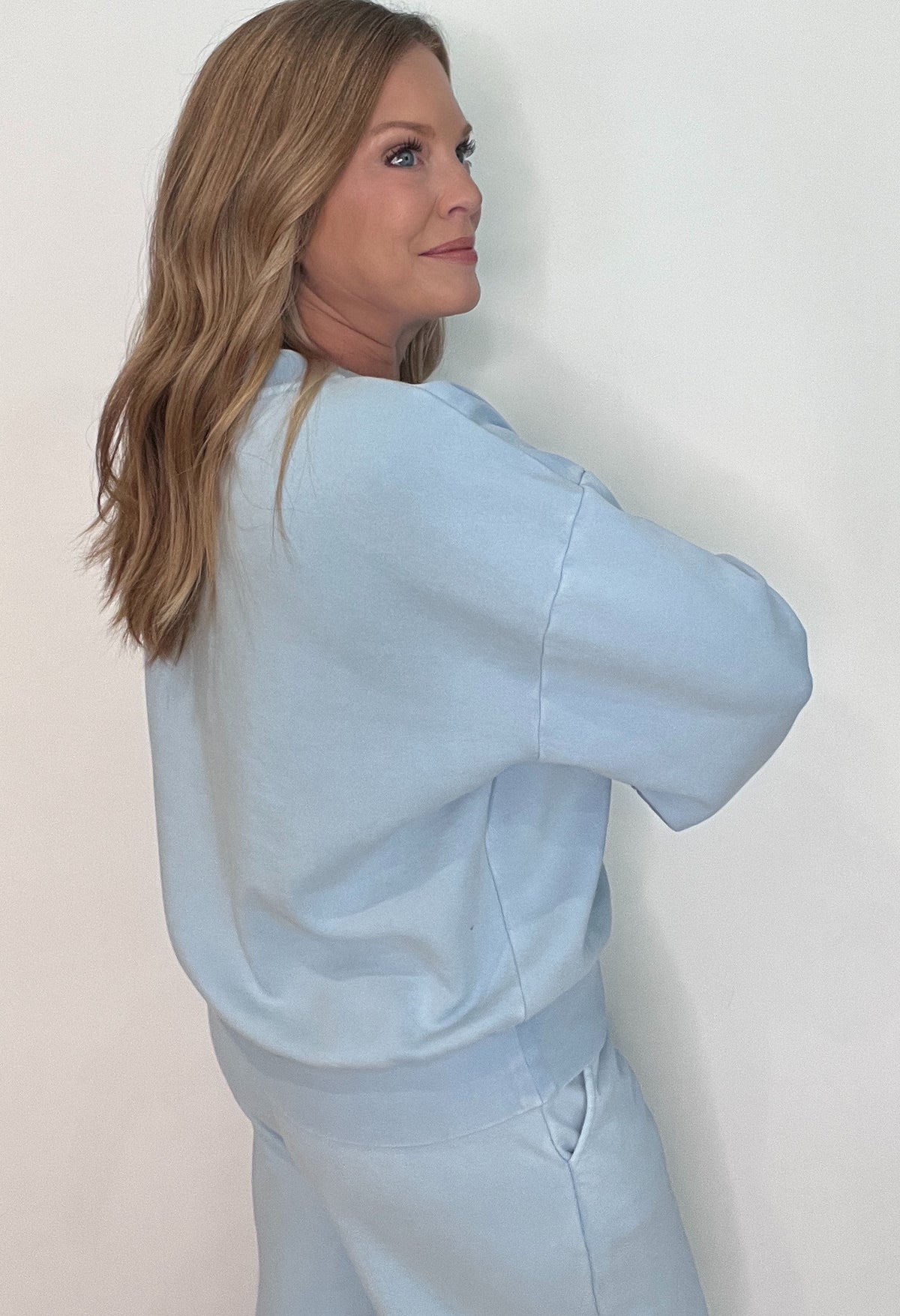 Ashford Sweatshirt-Windsurfer Blue