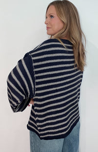 Emerson Sweater-Midnight/Grey