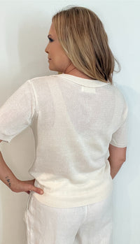 The Oxford Sweater-Cream
