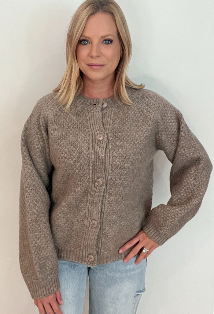 Toasted Taupe Cardigan-Final Sale