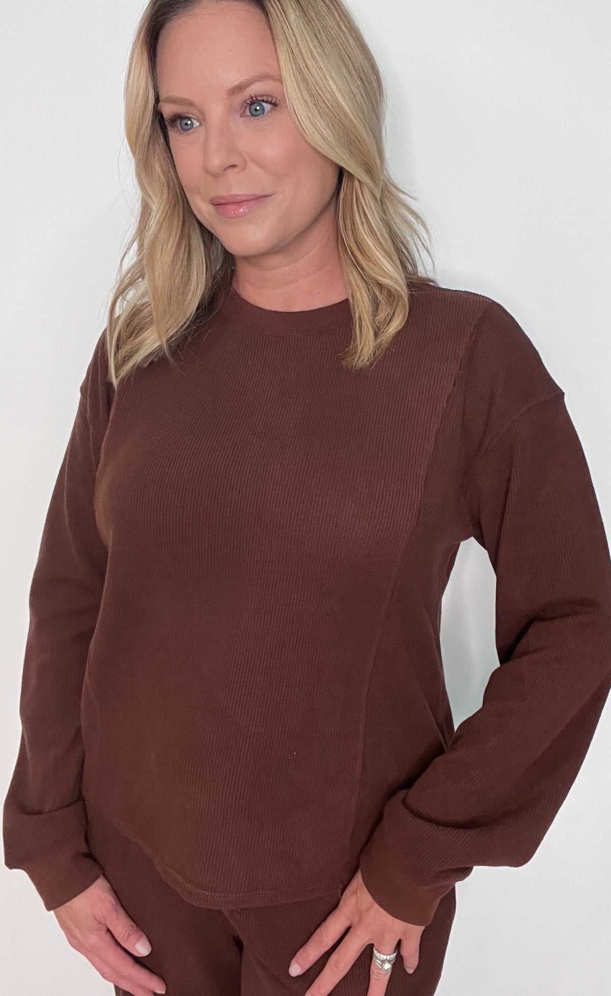 Easywear Pullover-Mahogany