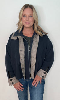 Park Avenue Jacket-Navy