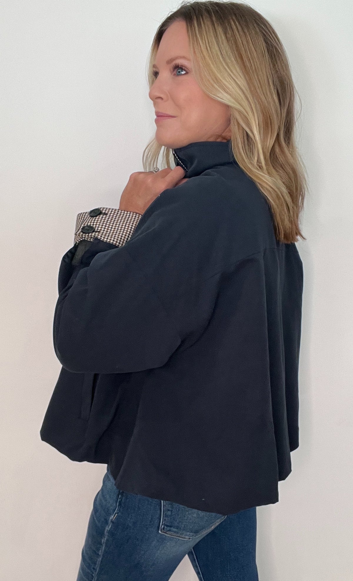 Park Avenue Jacket-Navy