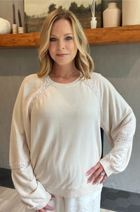 Ella Cotton Pullover-Cream-Final Sale