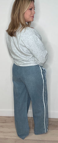 Coastal Track Denim-Light Wash