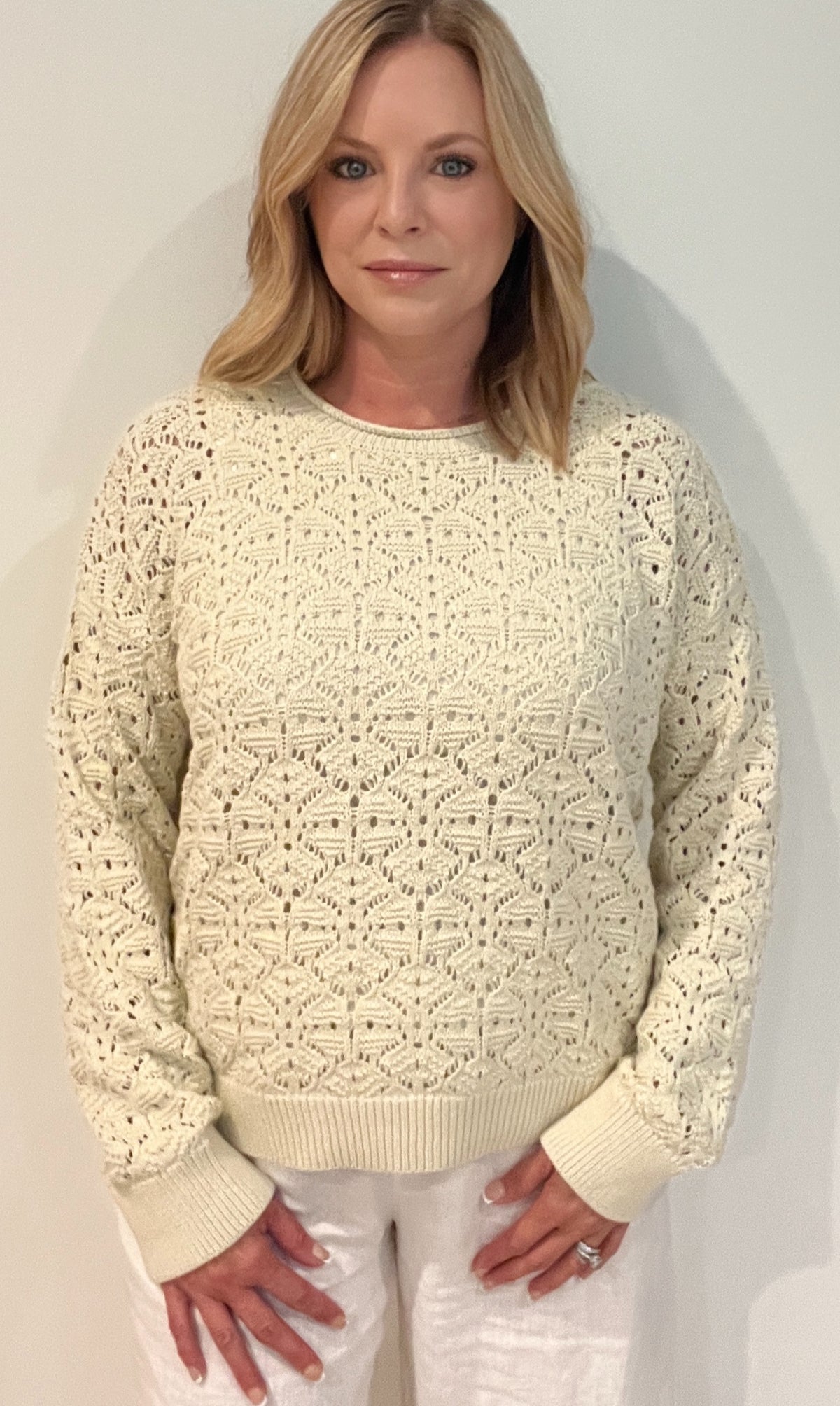 Oatfield Knit Sweater-Natural-Final Sale