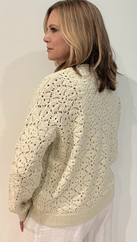 Oatfield Knit Sweater-Natural-Final Sale
