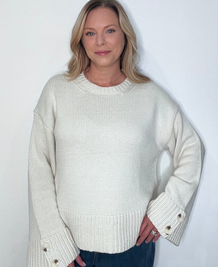 The Spiced Oat Sweater-Natural