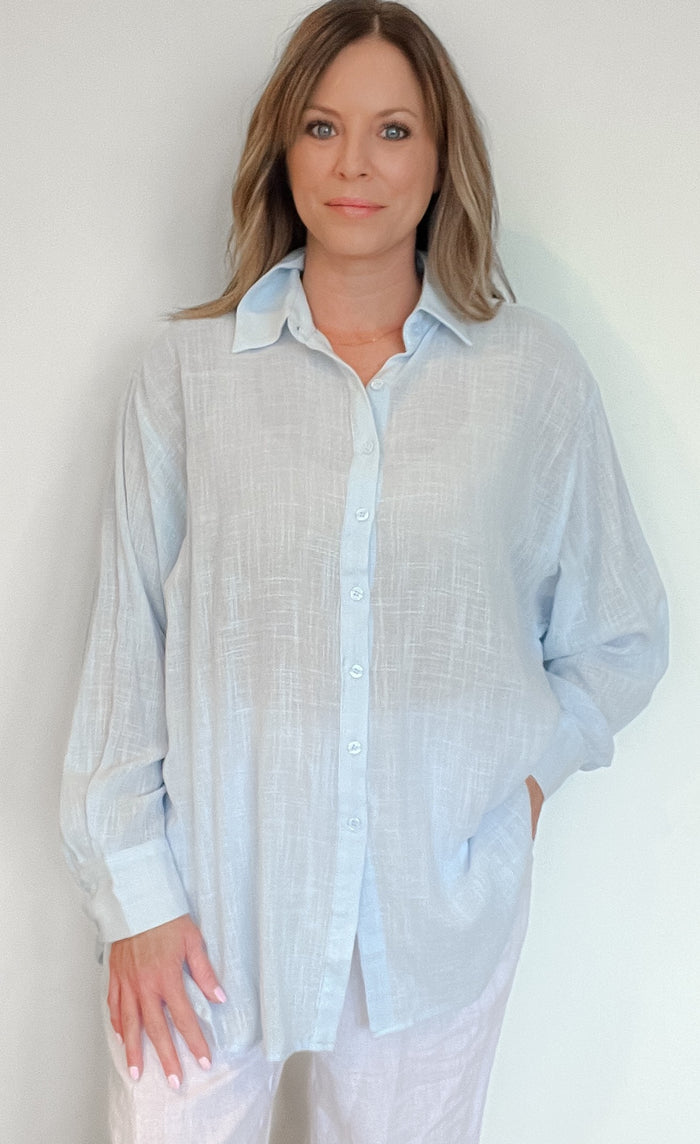 Pasadena Woven Cotton Top