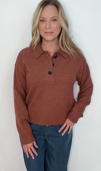 Autumn Spice Sweater-Cinnamon