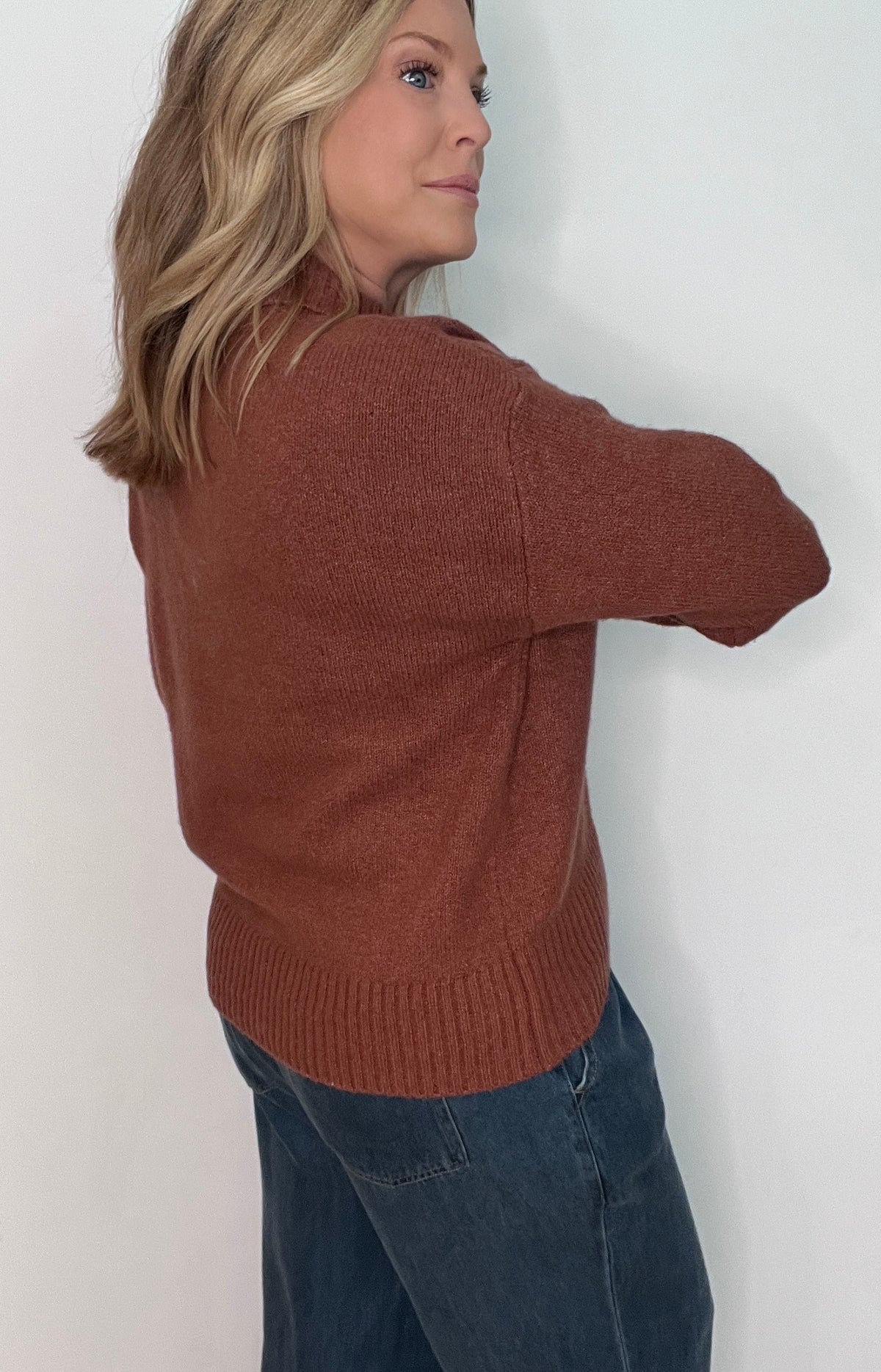 Autumn Spice Sweater-Cinnamon