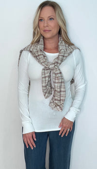 The Staple Top-White
