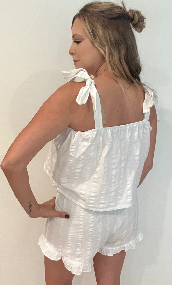 Sugarcloud Pjs-White-Final Sale