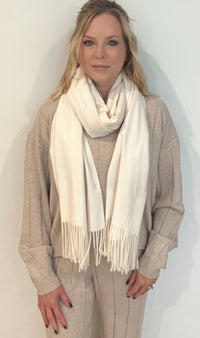 Timeless Scarf-Cream
