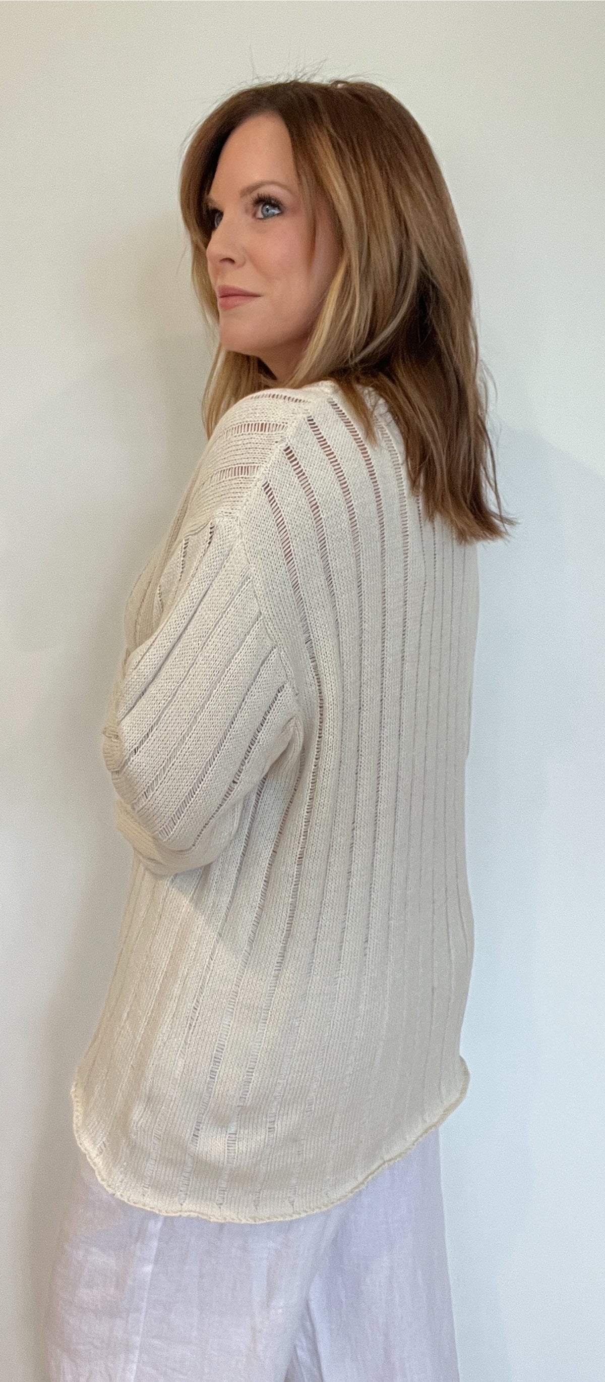 Warm Sands Sweater-Natural-Final Sale