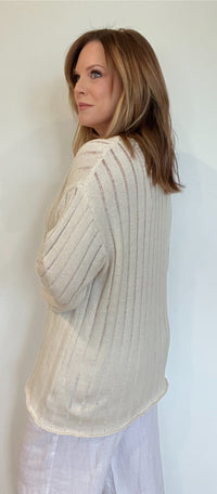Warm Sands Sweater-Natural-Final Sale