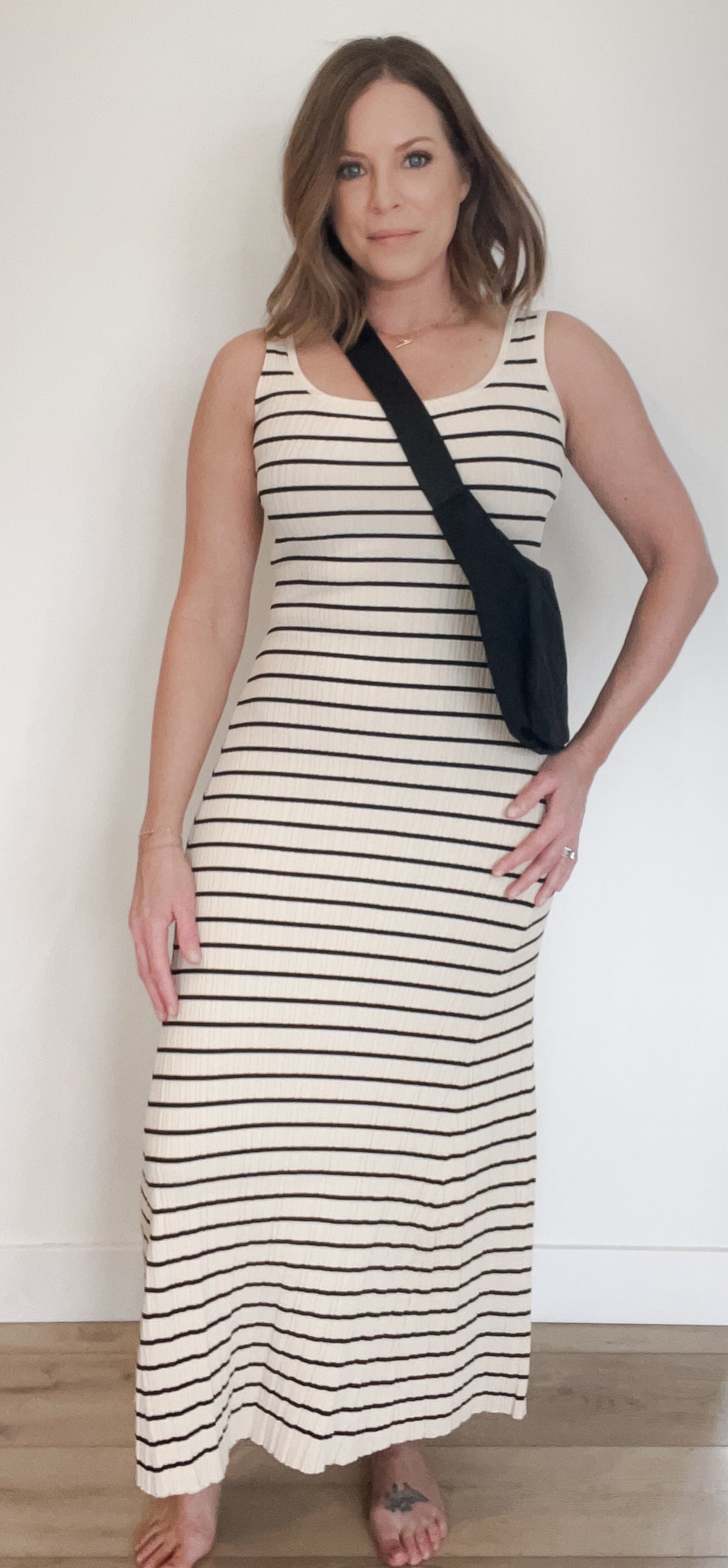 Ren Striped Knit Dress-Final Sale