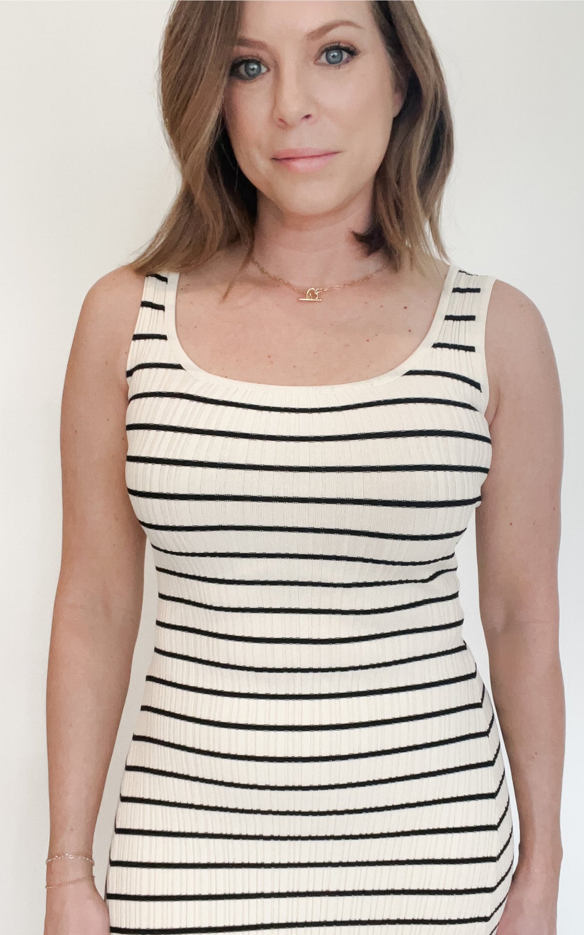 Ren Striped Knit Dress-Final Sale