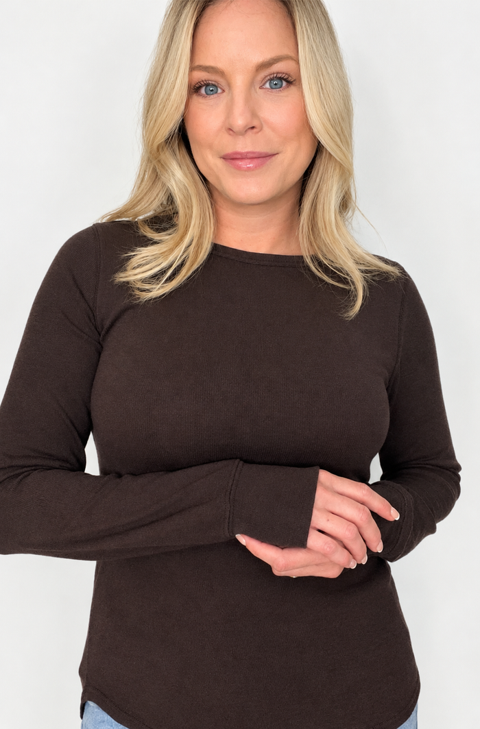 The Staple Top-Brown