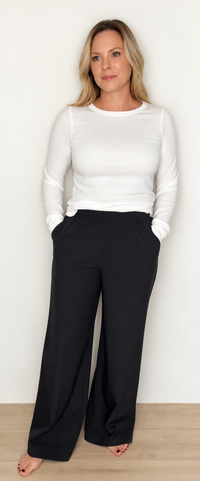 The Anywhere Pants-Charcoal Blue