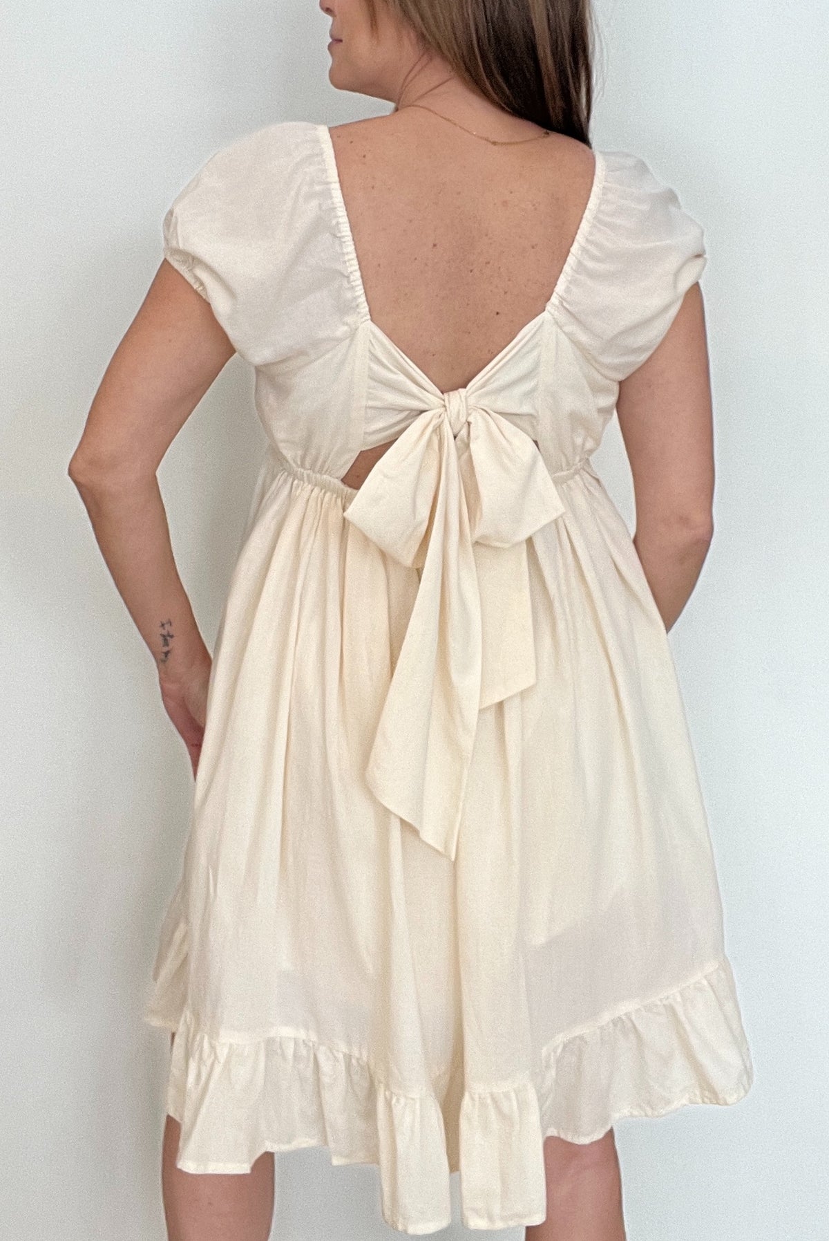 Golden Hour Babydoll Dress-Final Sale