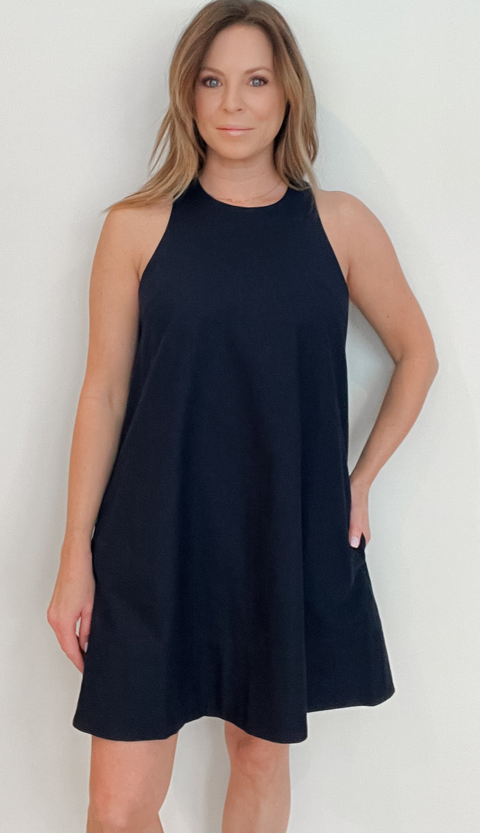 Delmore Dress-Navy-Final Sale