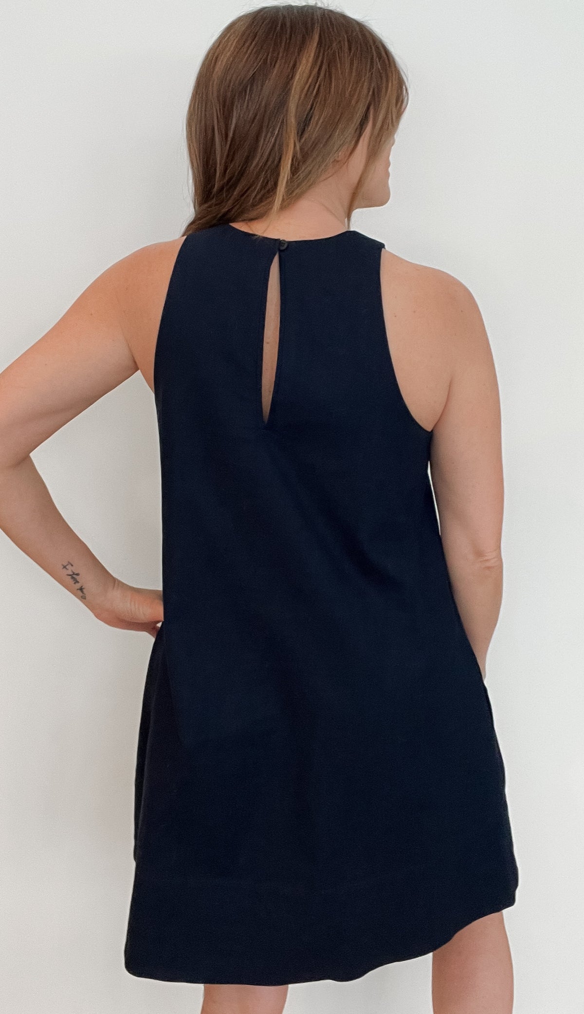 Delmore Dress-Navy-Final Sale