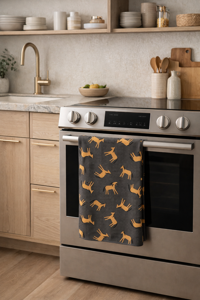 Horses Tea Towel