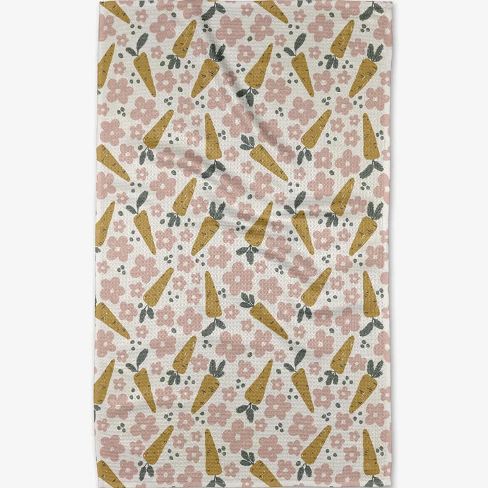 Carrot Patch Tea Towel
