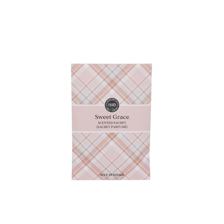 Sweet Grace Scented Sachet-Plaid