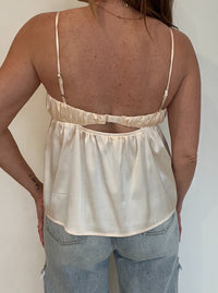 Happy Hour Satin Tank-Final Sale