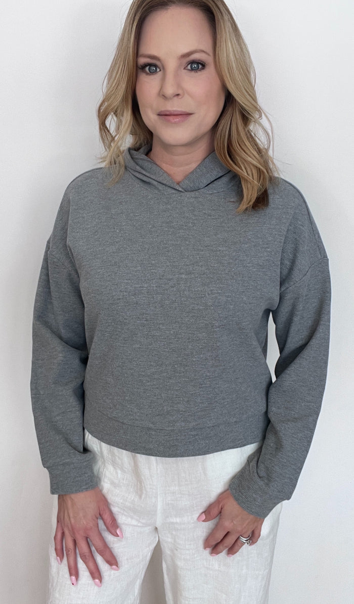 The Weekends Hoodie-Grey-Final Sale