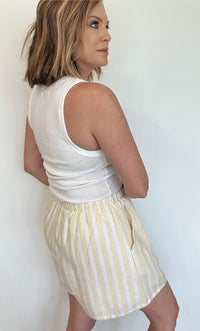 Sicily Stripe Shorts-Final Sale