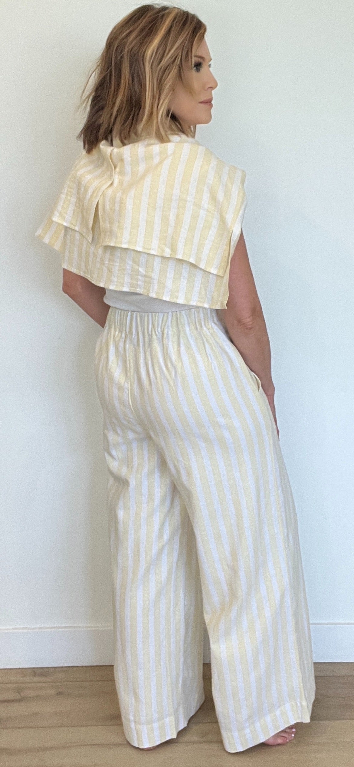 Sicily Stripe Pants-Final Sale