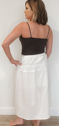 Keaton Skirt-White