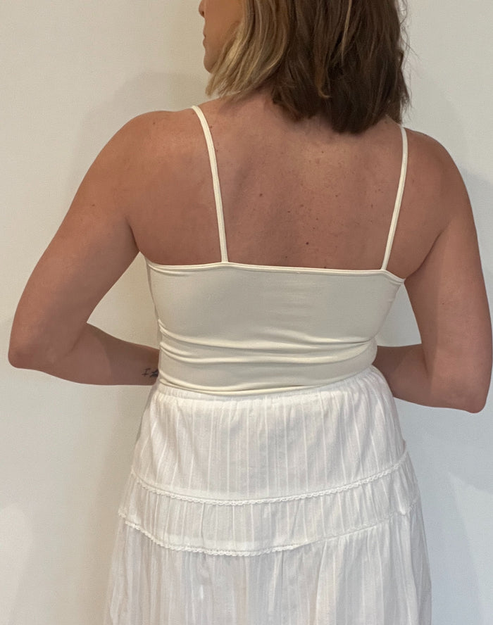 RESTOCKED-Essential Cami-Ivory  Cambria Boutique