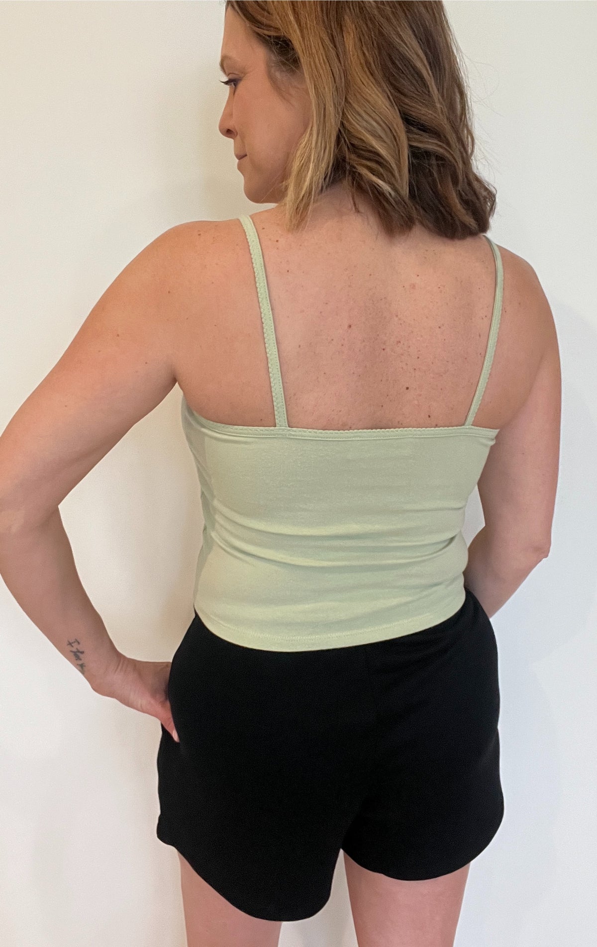 The Basics Cami-Mint-Final Sale