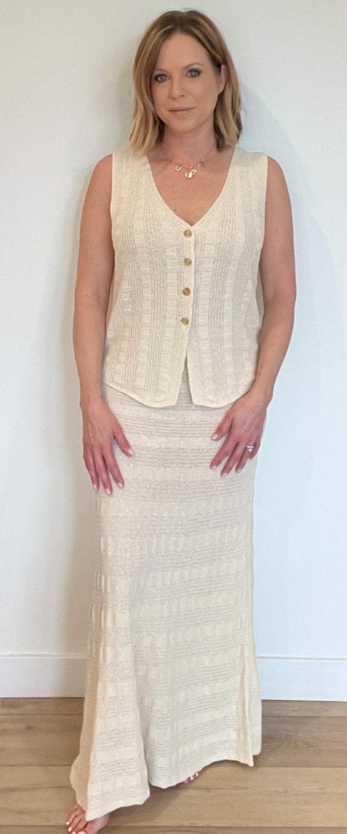 Hamptons Knit Skirt-Final Sale