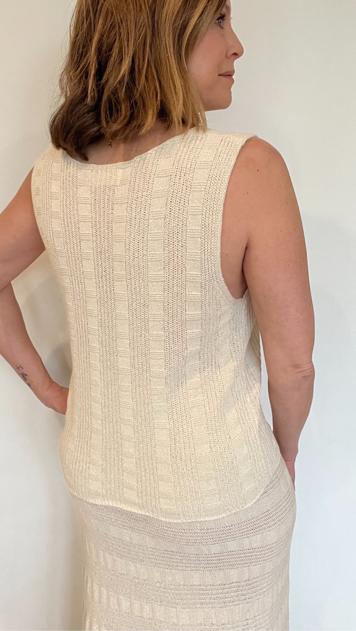 Hamptons Knit Vest-Final Sale